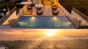 Piscine sur le toit