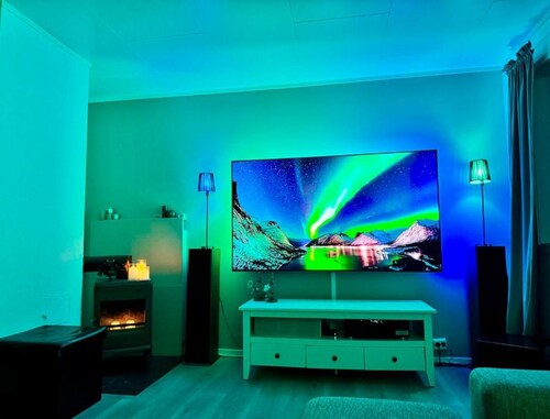 Northern Lights Apt Midtgaard · 2BR · Free Parking · Kvaløya Tromsø