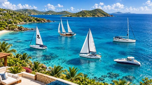 Enjoy Paradise on a beautiful yacht in Falmouth H.