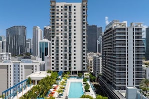 Exterior -  Brickell city 1-bedroom apartment with amazing view (Miami)