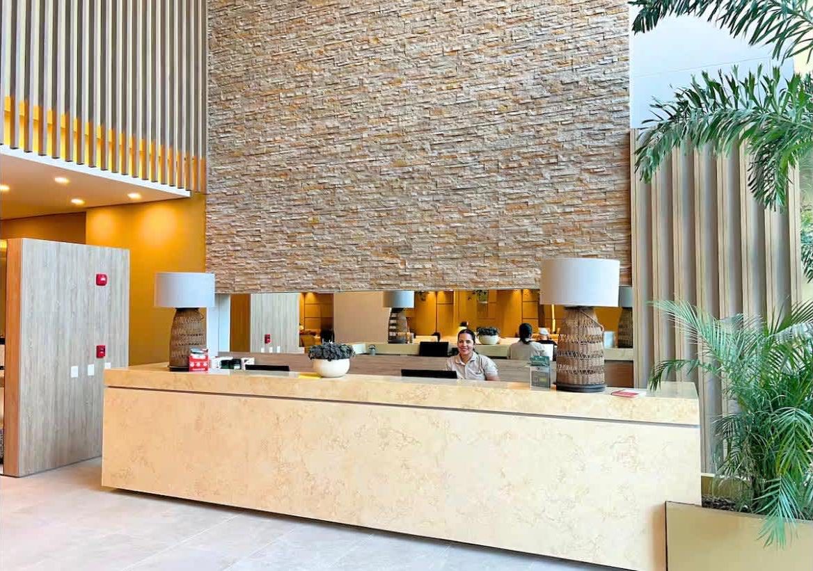 24-hour reception