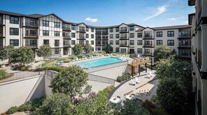 Pool - Landing | Modern 1BD in Lochridge (Cary)
