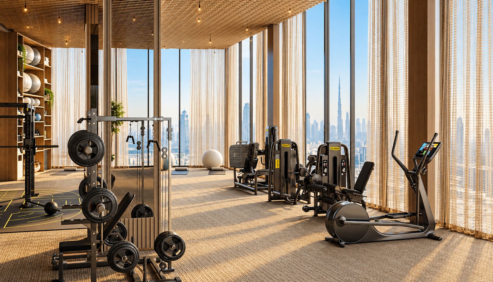 Fitnessbereich