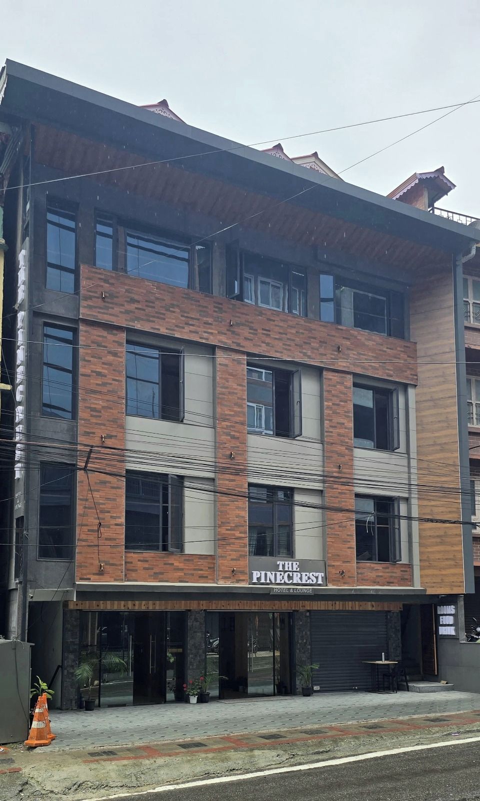 Façade de l’hébergement 