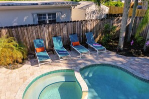 Pool - Hollywood Home with Private Back Suite — Pool, Spa, 15 Mins to Beach (Hollywood)