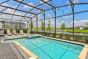 Pool - Luxury 6BR Villa w/ Pool, Spa & Near Disney (Kissimmee)