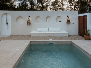 Pool - Lodge with private pool, nature - 4 guests (Salazie)