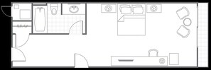 Floor plan - Ski in Ski out Resort at base of Steamboat Springs (Steamboat Springs)