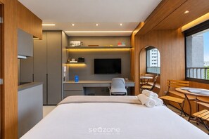 Room - Well-located Studio in Condo. w/ Pool Gop0092 (São Paulo)