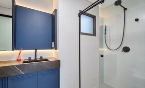 Bathroom - Apt. w/ BBQ 750m From Beach Hce0413 (Florianópolis)