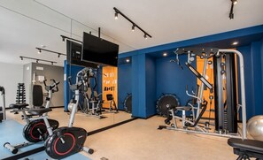 Fitness facility - Studio in Condo. w/ City View Nxo0412 (São Paulo)