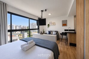 Room - Studio With View and Pool, Near Downtown Pgo0316 (Poços de Caldas)