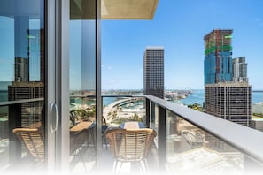 Vue depuis le balcon