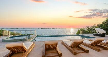 Alta Bella Villa 8 Bdr Oceanfront Nordic Spa