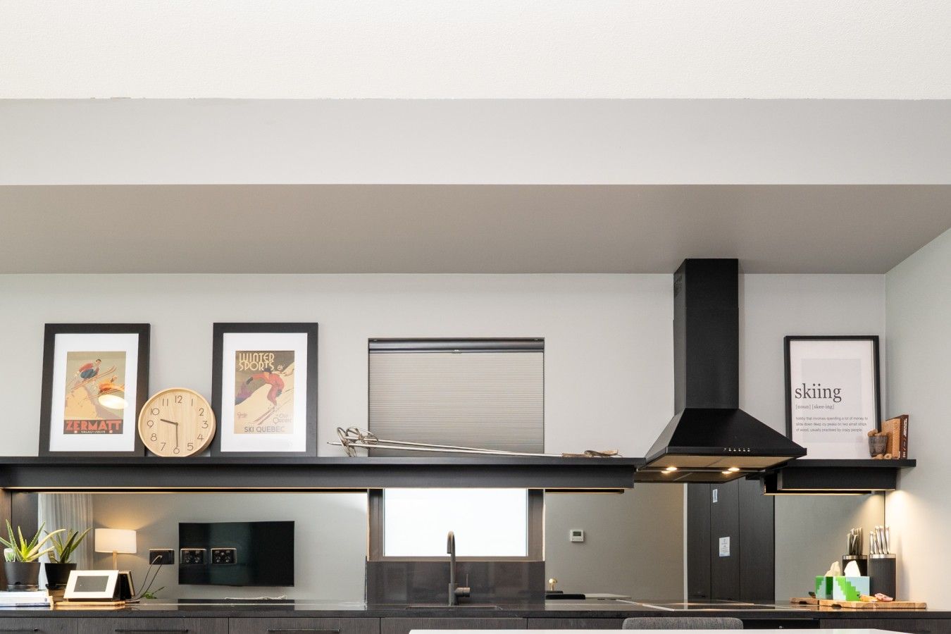 A sleek and well-appointed kitchen with ample workspace and modern appliances, making it easy to prepare everything from a quick breakfast to a home-cooked dinner.