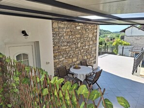 Outdoor dining - Apartment Vignole (Portorož)