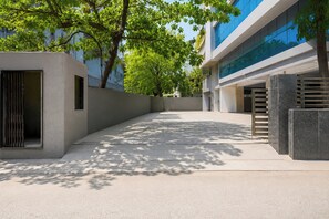 Khuôn viên nơi lưu trú