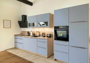 Private kitchen - Historic apartment near the North Sea (Butjadingen)