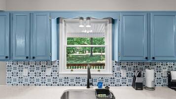 Just because you have to do the dishes, doesn't mean you can have a good view while doing them!