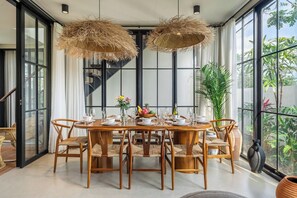 Dining - Elegant 5BR Villa in Tropical Ubud with Pool+Patio (Gianyar Regency)