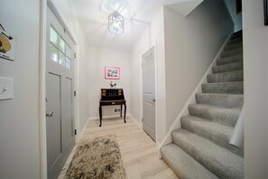 Interior Staircase - Walkable Main St Retreat! 5 Mi to Mount Pleasant (Cambridge Springs)