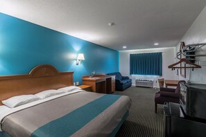 Bedroom - 1 King Bed | Non-Smoking, Micfridge (Azle)