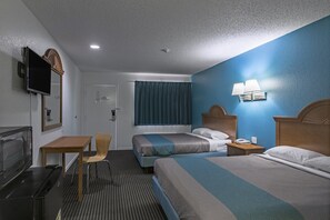 Bedroom - 2 Queen Beds | Non-Smoking, Micfridge (Azle)