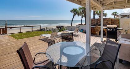 Direct Daytona Beach Access & Views! Spacious Home