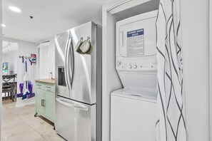 Interior - Poolside 2BR | Workspace for two | Gym access (Miami)
