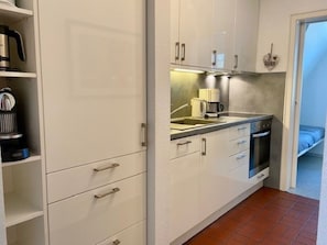 Private kitchen - Holiday Apartment in Wyk on Fohr With Wi-fi (Wyk auf Foehr)
