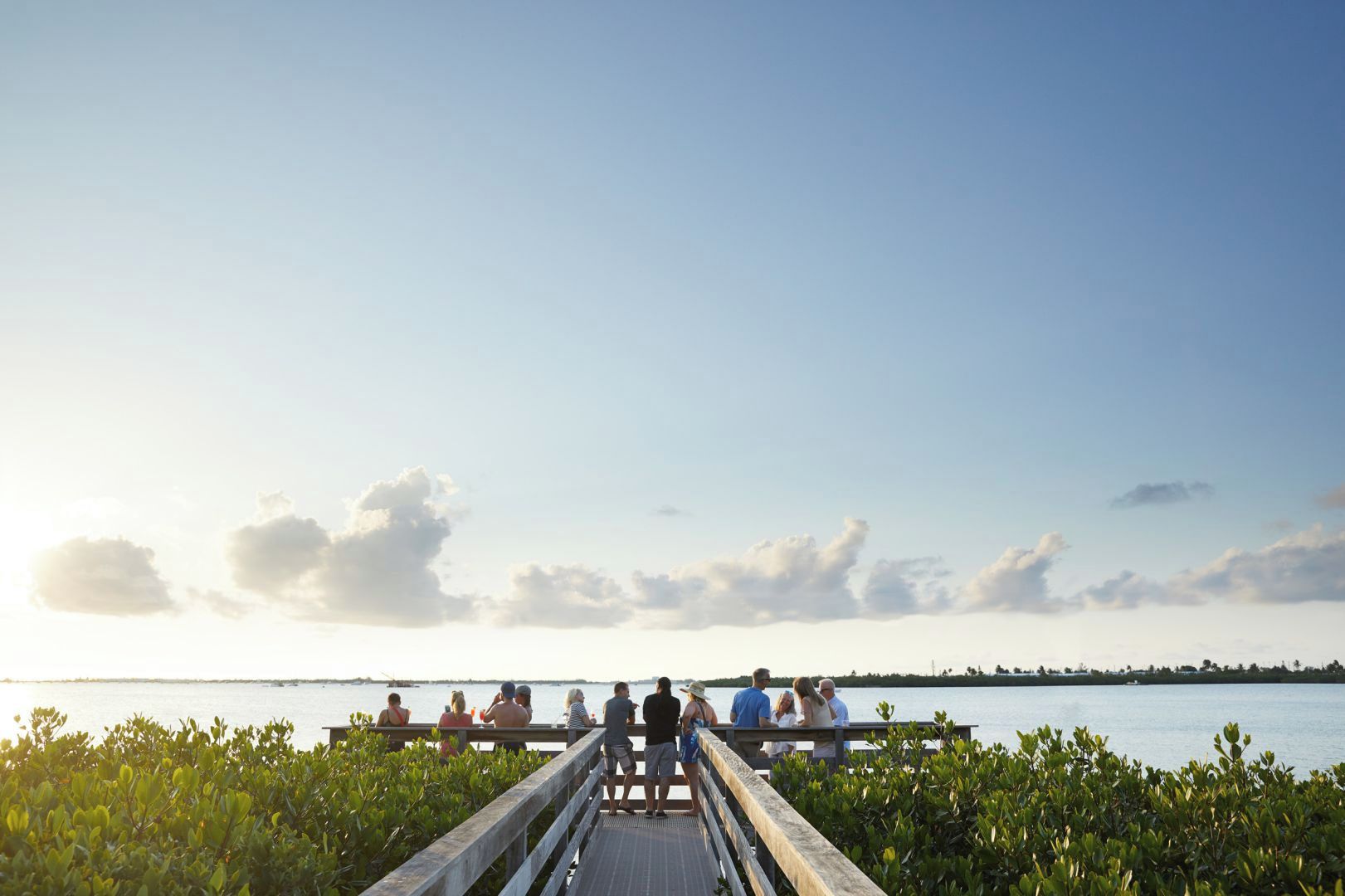 Breathe in ocean air while strolling to the scenic pier.