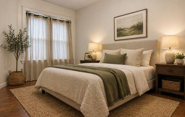 Room - Enjoyable 1-bedroom apartment with AC in vibrant Brooklyn (brooklyn)