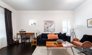Living area - Cozy Haven (Edmonton)