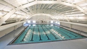 Indoor heated lap pool (open year-round) - 4BR Corolla Light Retreat w/ Hot Tub & Game Room (Corolla)