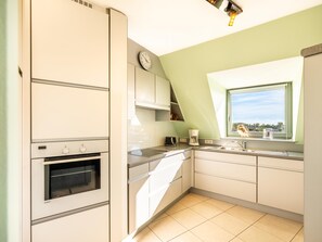Kitchen - Bright penthouse with roof terrace near the sea (Koksijde)