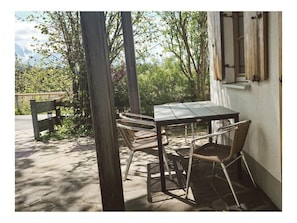 Outdoor dining - Luna Mia Apartment 2 (Schwangau)