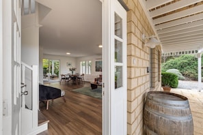 Living room - Air-conditioning - Dining Table (7 seaters) - Windmill Farm | Space, Serenity | Rural Views (Forest Grove)