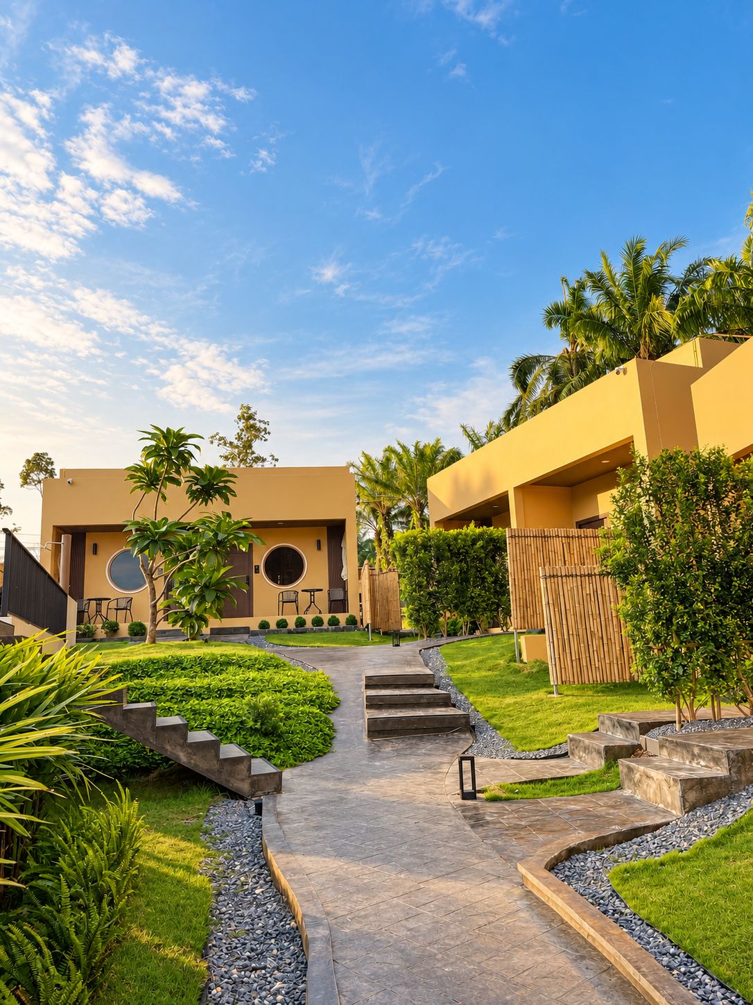 Pemandangan tempat peranginan