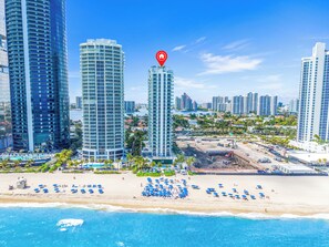 Beach - 24th Floor 1-bedroom Full Kitchen Washer/Dryer Sunny Isles Direct Beach Access (Sunny Isles Beach)