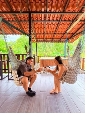 Terrace/patio - Green Forest Villa  (La Fortuna)
