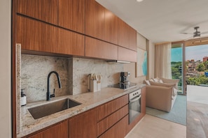 Private kitchen - Palmera Tropical at Caivama: Sayulita 2BR, Terrace & Plunge Pool (Sayulita)