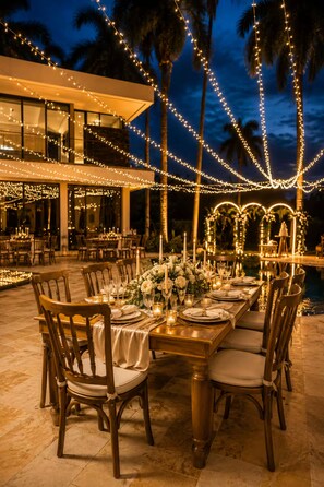 Restaurante al aire libre