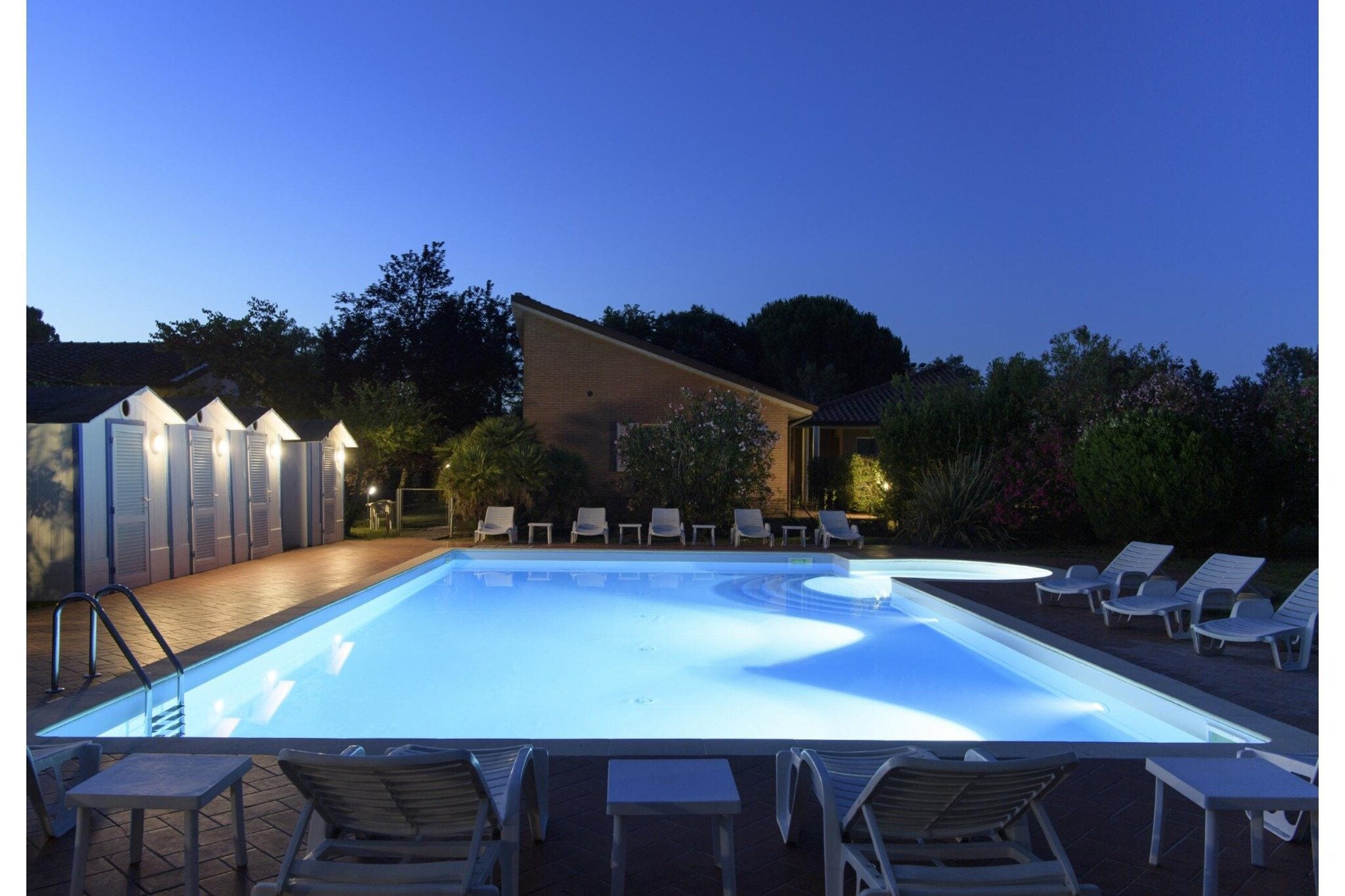 Piscine maison de vacances