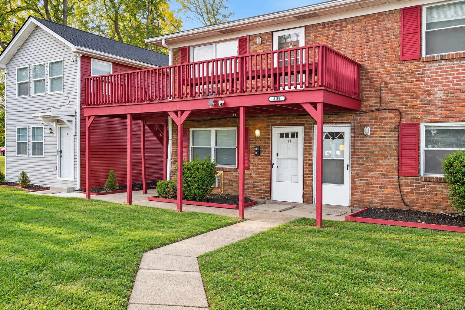 Exterior: Front of the unit