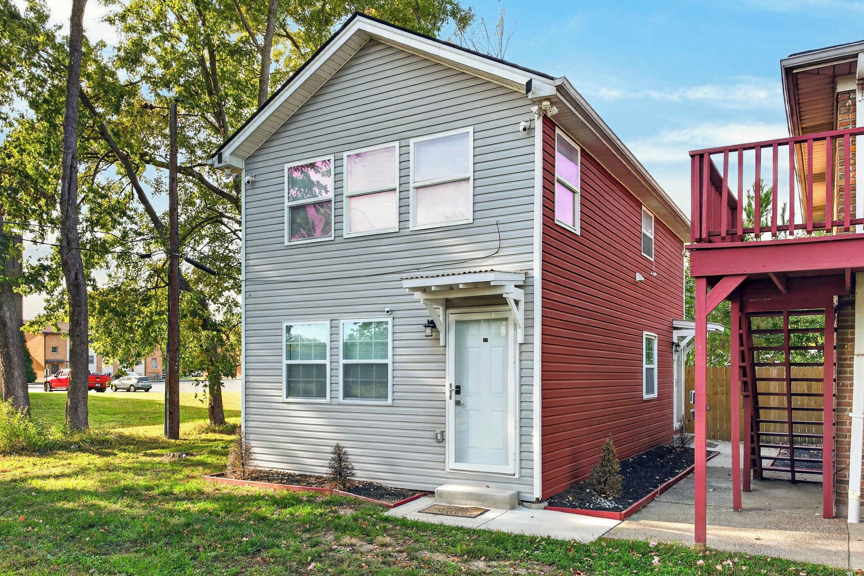 Exterior: Front of the unit