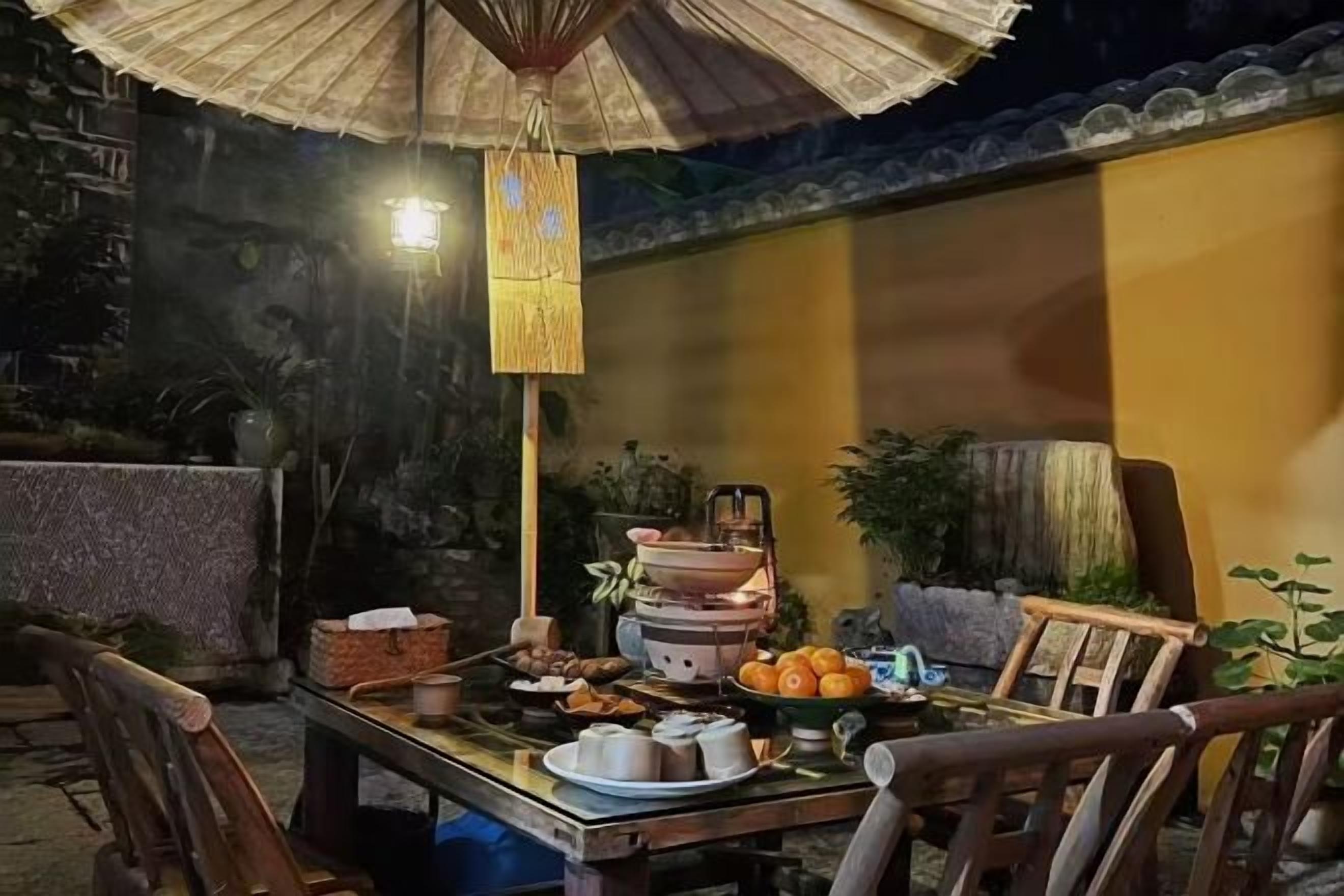 Restaurante al aire libre