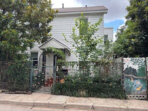 Exterior - Eclectic 2-bedroom house with delightful outside spaces in walkable Montrose (Houston)