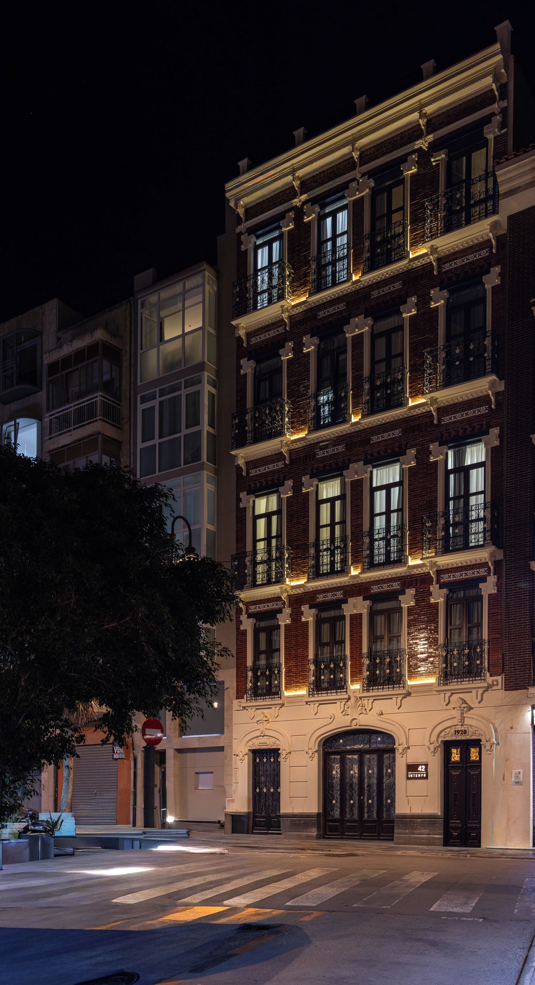 Façade de l’hébergement