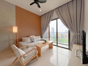 Living area - Lucentia Residence at Bbcc Lalaport Kuala Lumpur by Veedu Hauz (Kuala Lumpur)