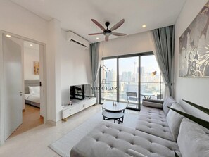 Living area - Lucentia Residence at Bbcc Lalaport Kuala Lumpur by Veedu Hauz (Kuala Lumpur)